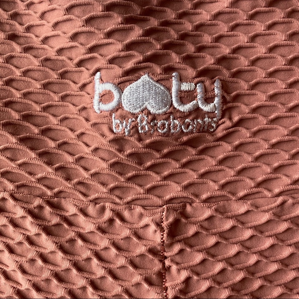Booty by Brabants  Croco Skin Leggings in Rosé